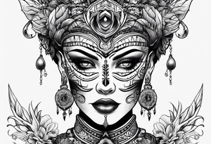 Horror tattoo idea