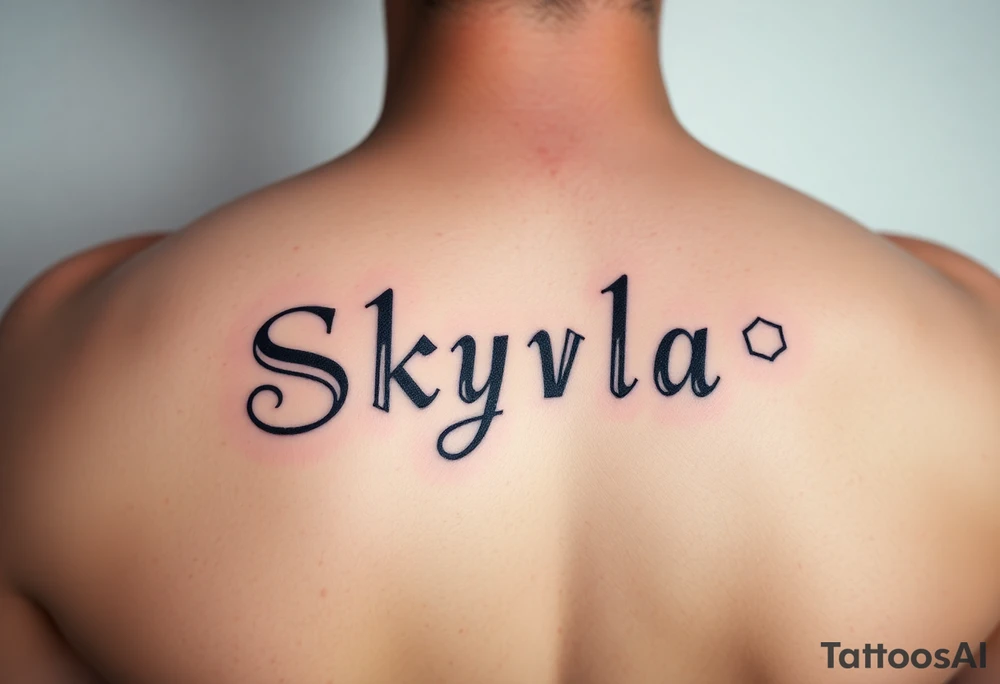 Skyla tattoo idea