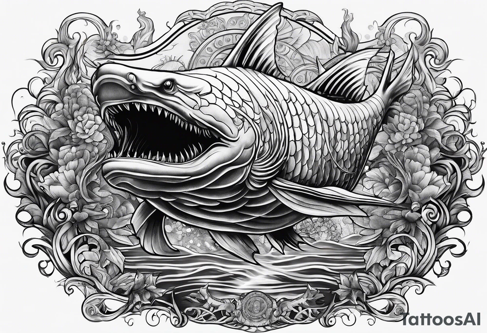 Leviathan tattoo idea