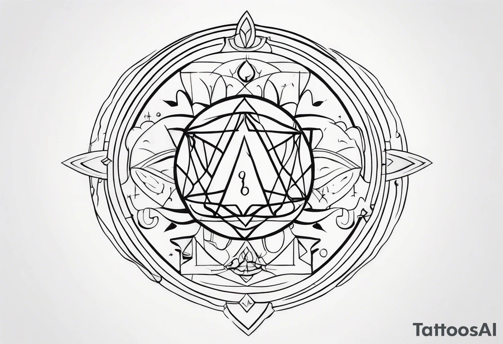 emotional alchemy tattoo idea