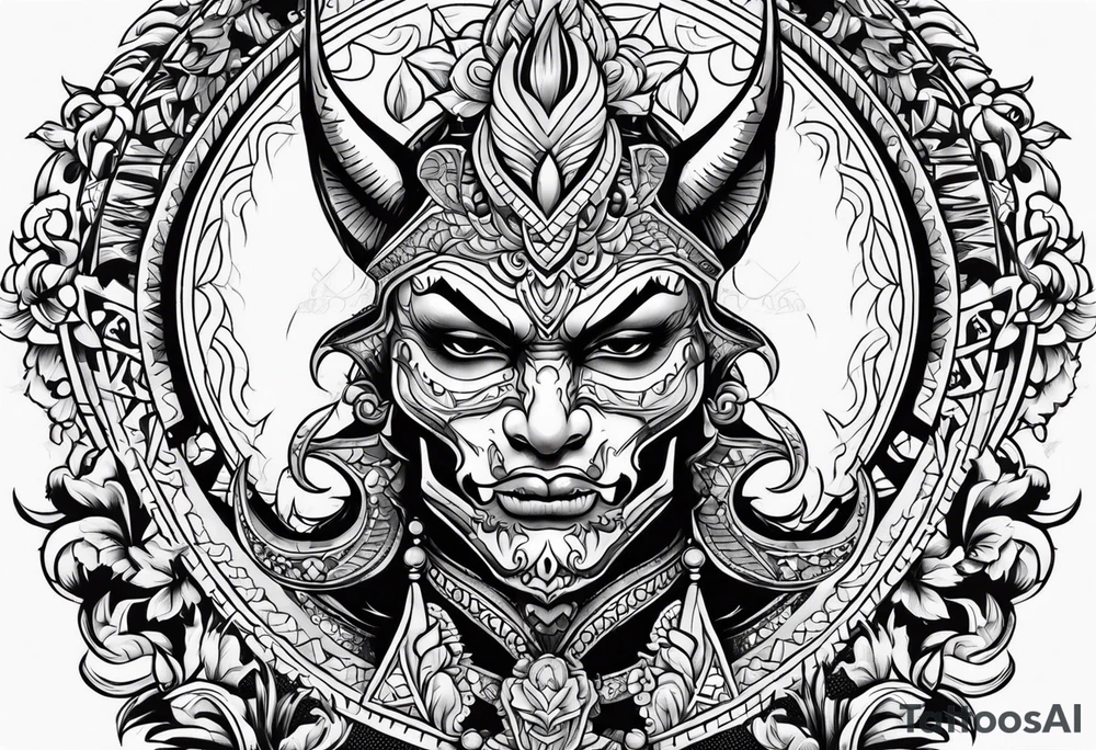 mexican devil tattoo tattoo idea