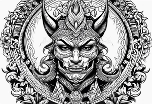 mexican devil tattoo tattoo idea