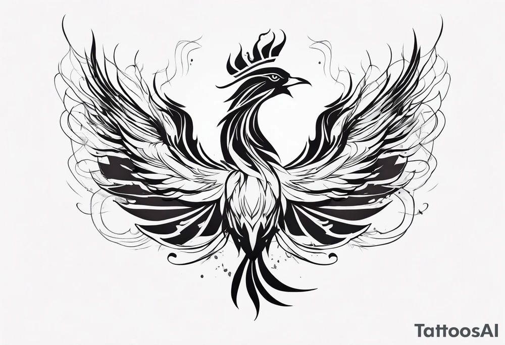 phoenix tattoo idea