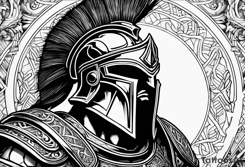 spartan tattoo idea