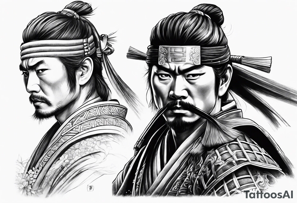 Samurai tattoo idea