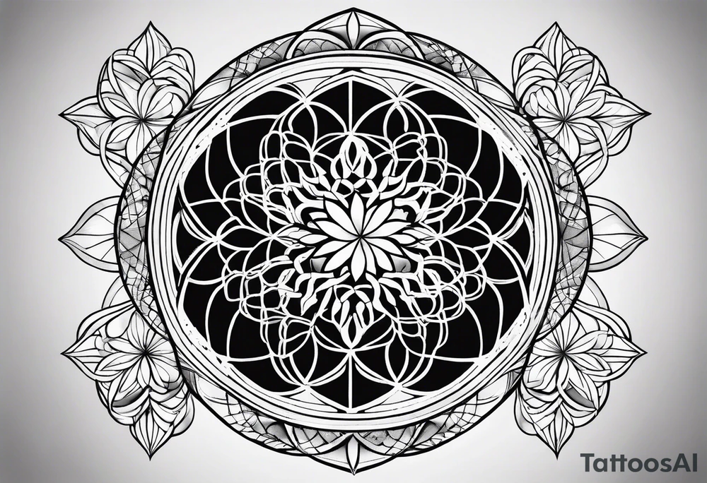 flower of life tattoo idea
