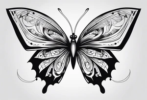 butterfly tattoo idea