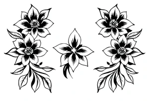 Flowers tattoo idea