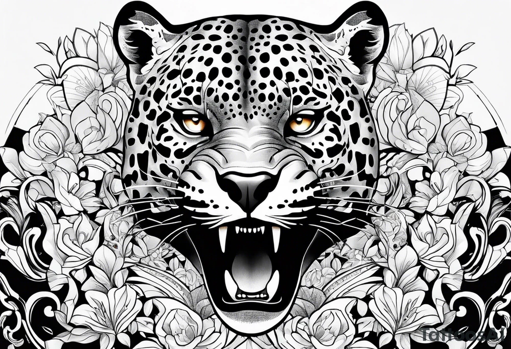 Jaguar tattoo tattoo idea