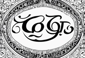 let god tattoo idea