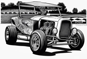 Sprint car, #2, mom, dad, fishing tattoo idea