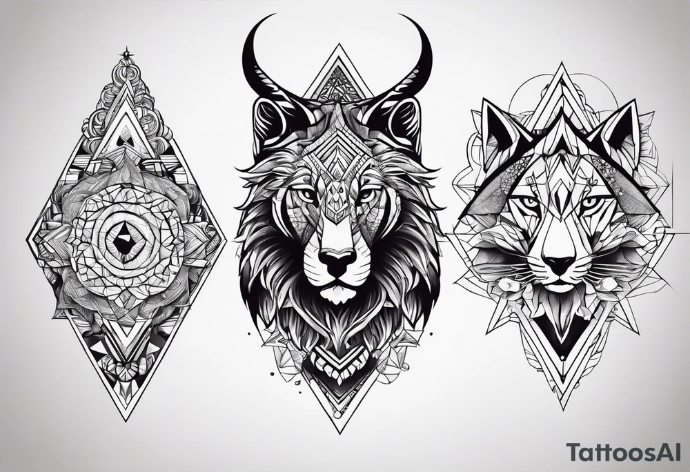 Consistência e sucesso tattoo idea