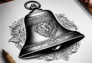 A Bell with the name Valor tattoo idea