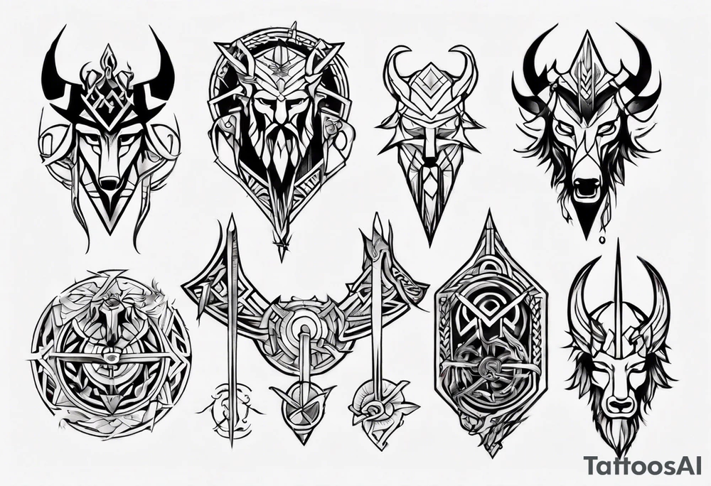 Norse mythology tattoo idea