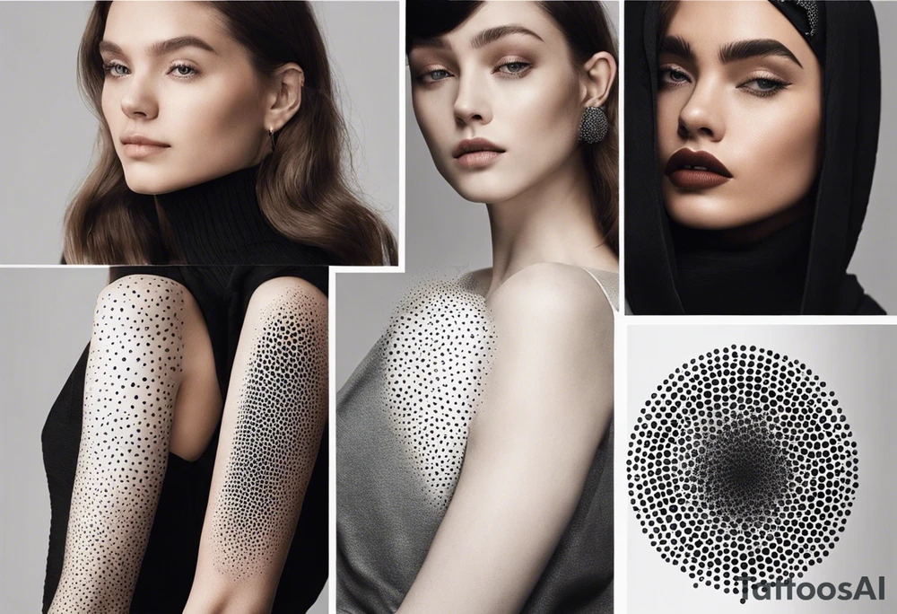 2 sets of twins tattoo idea