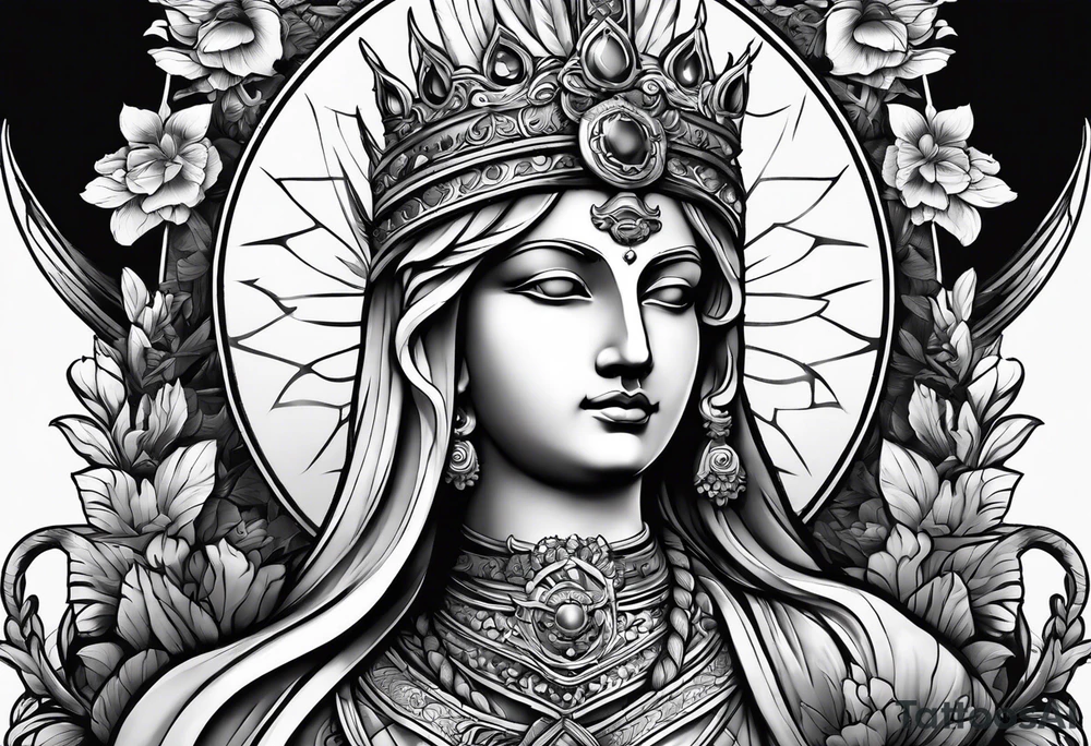 Römische Statue tattoo idea