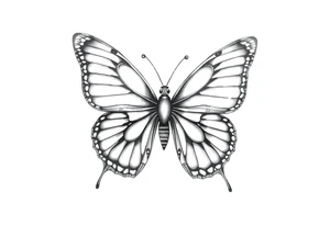 butterfly tattoo idea