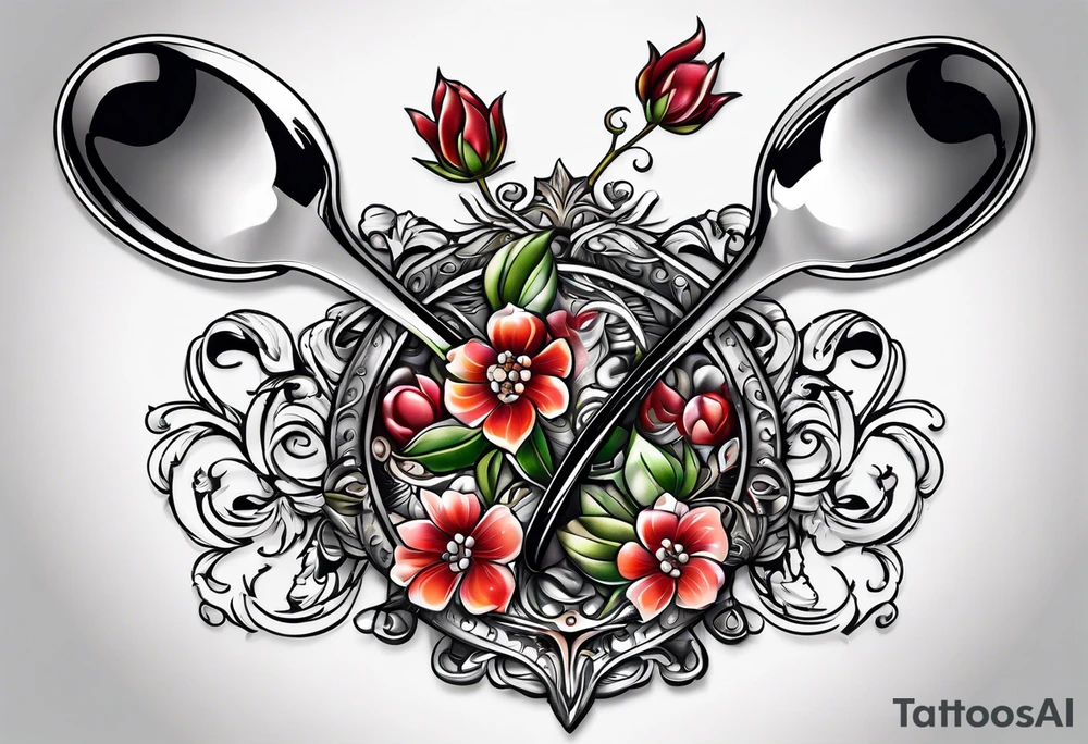 spoons tattoo idea