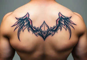 3d space that seems to be under the layer of skin tattoo idea
