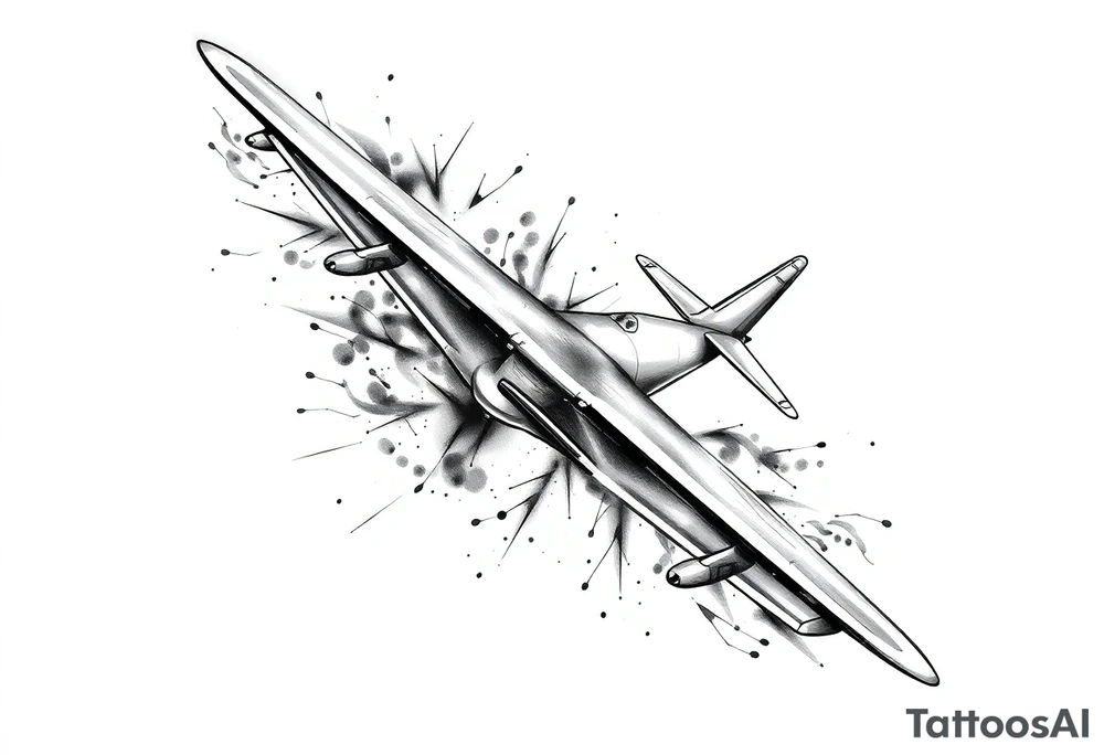 aviation sleeve tattoo idea