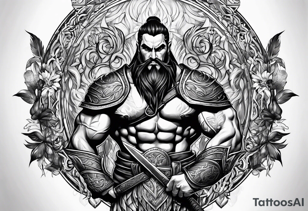 Tryndamere tattoo idea