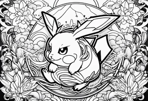 starter pokemon tattoo idea