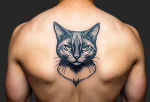 Black Cat tattoo idea