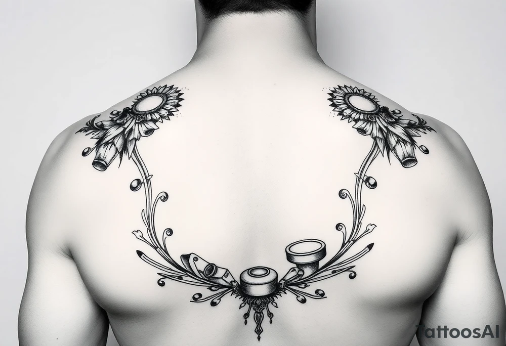 Casino theme tattoo idea