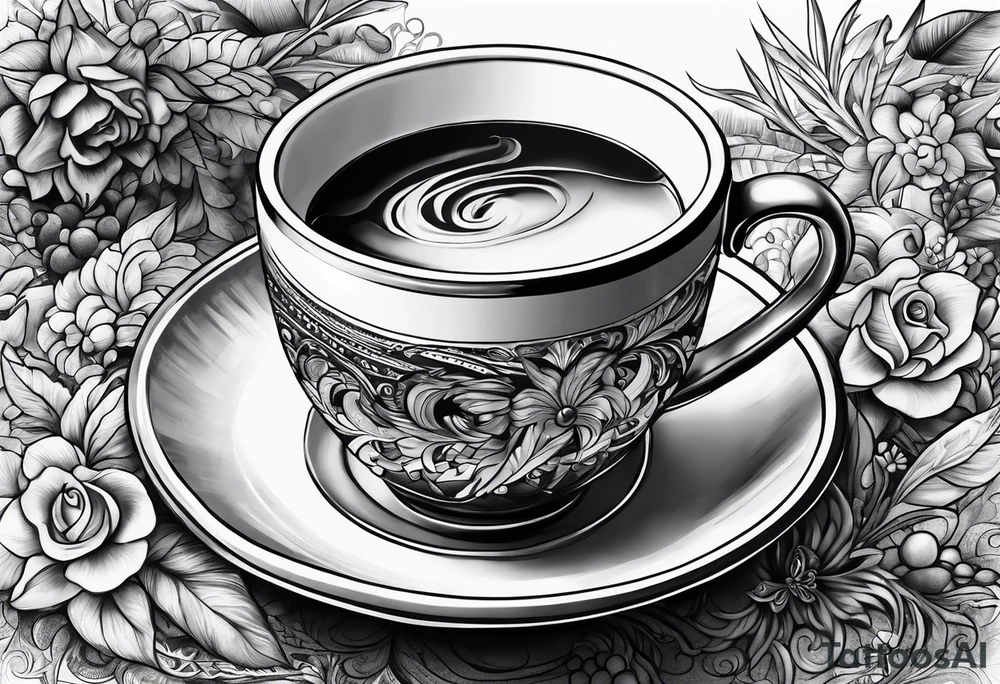 GULF SIDE COFFEE tattoo idea