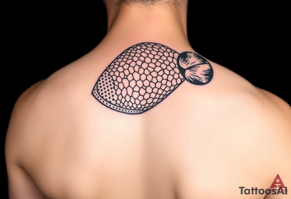 Fishnets sleeve tattoo idea