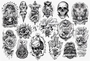 IV MY PEOPLE tattoo idea
