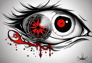 Tatto from Itachi and his mangekyou sharingan tattoo idea
