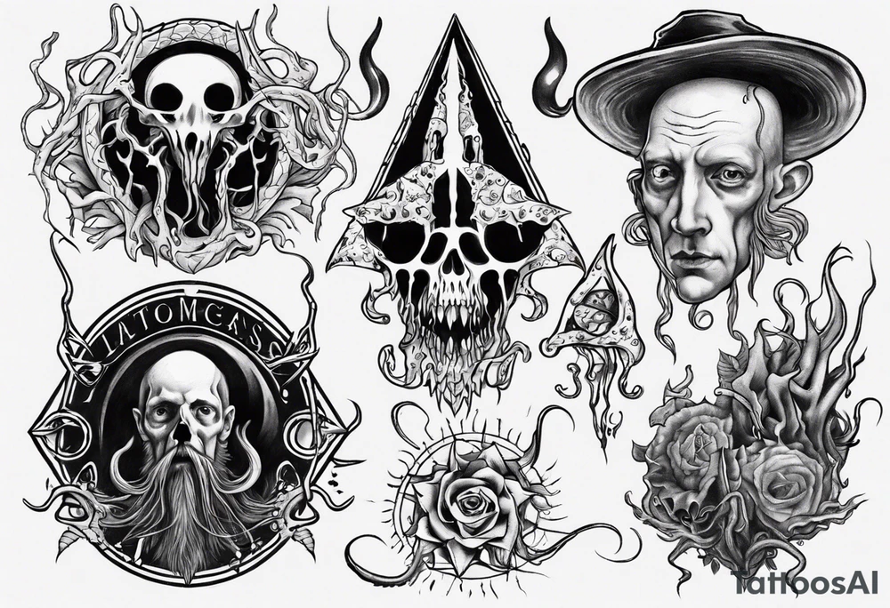 lovecraft madness tattoo idea