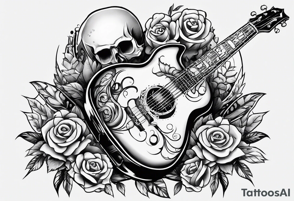 Rock a billy tattoo idea