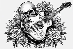 Rock a billy tattoo idea