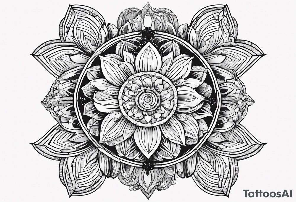 Immagine con acchiappa sogni e doppia personalità tattoo idea Immagine con acchiappa sogni e doppia personalità tattoo idea