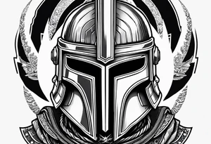 “If you’re going thru hell keep going” wrapped around a spartan helmet. tattoo idea