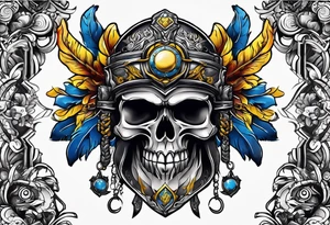 Glory of Ukraine tattoo idea