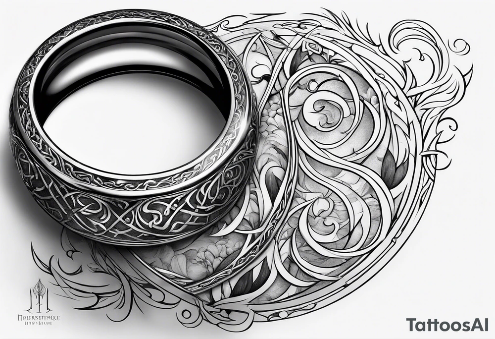 THE LORD OF THE RING tattoo idea