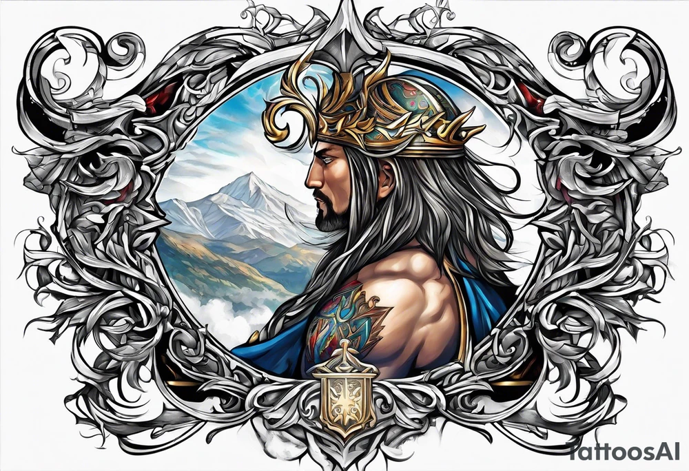 the word of God is living and powerful, sharper than any two edged sword tattoo idea