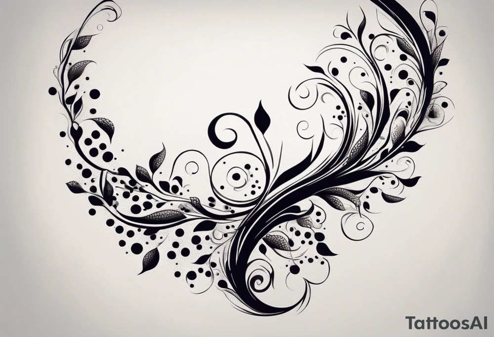 Long Vines tattoo idea