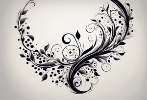 Long Vines tattoo idea