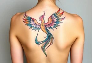 Phoenix tattoo idea