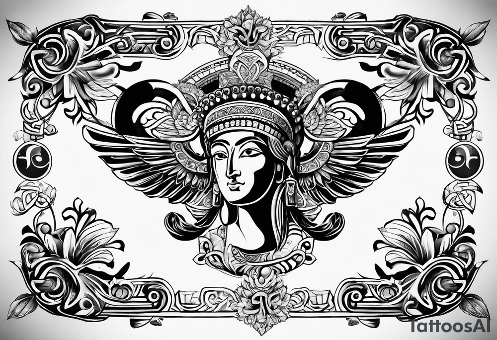 greek symbols tattoo idea