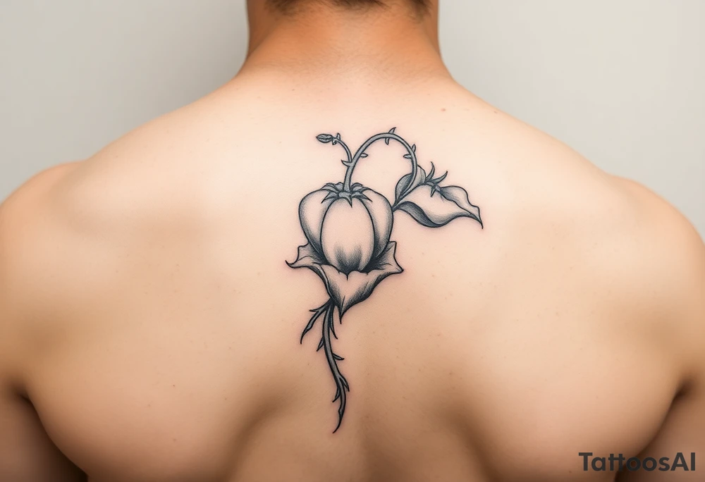 fine line nightshade tattoo tattoo idea