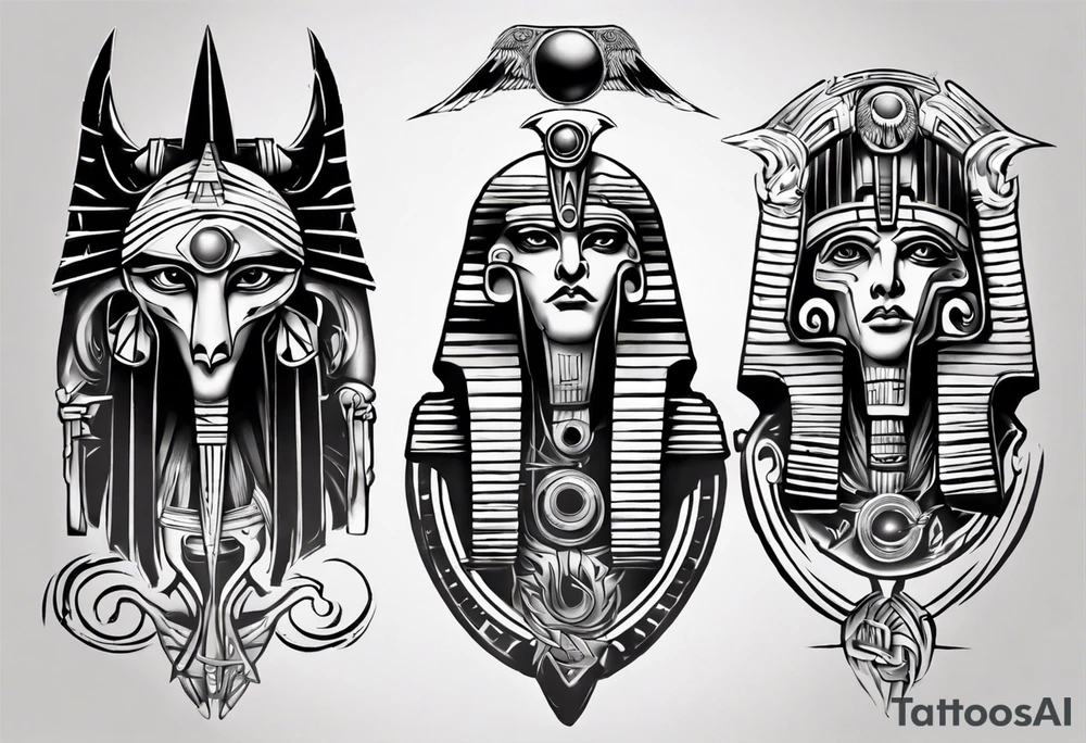 the legend horus tattoo idea