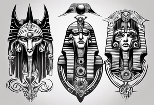the legend horus tattoo idea