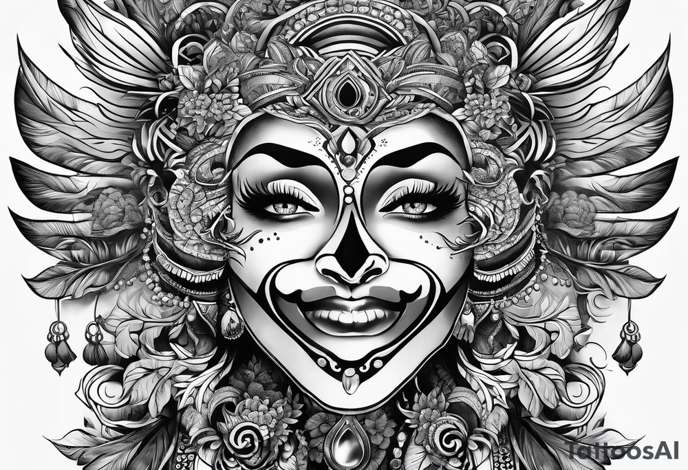 create the saying from the past we rise to our future with Moore overtop tattoo idea