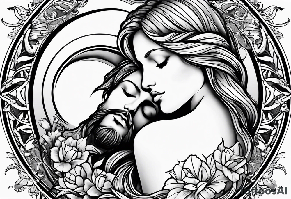 "Falling in love with Jesus" in words tattoo idea "Falling in love with Jesus" in words tattoo idea