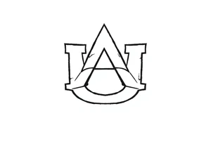 Auburn symbol tattoo idea